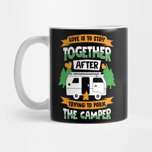 RV Camping Couple Camper Wedding Anniversary Gift Mug